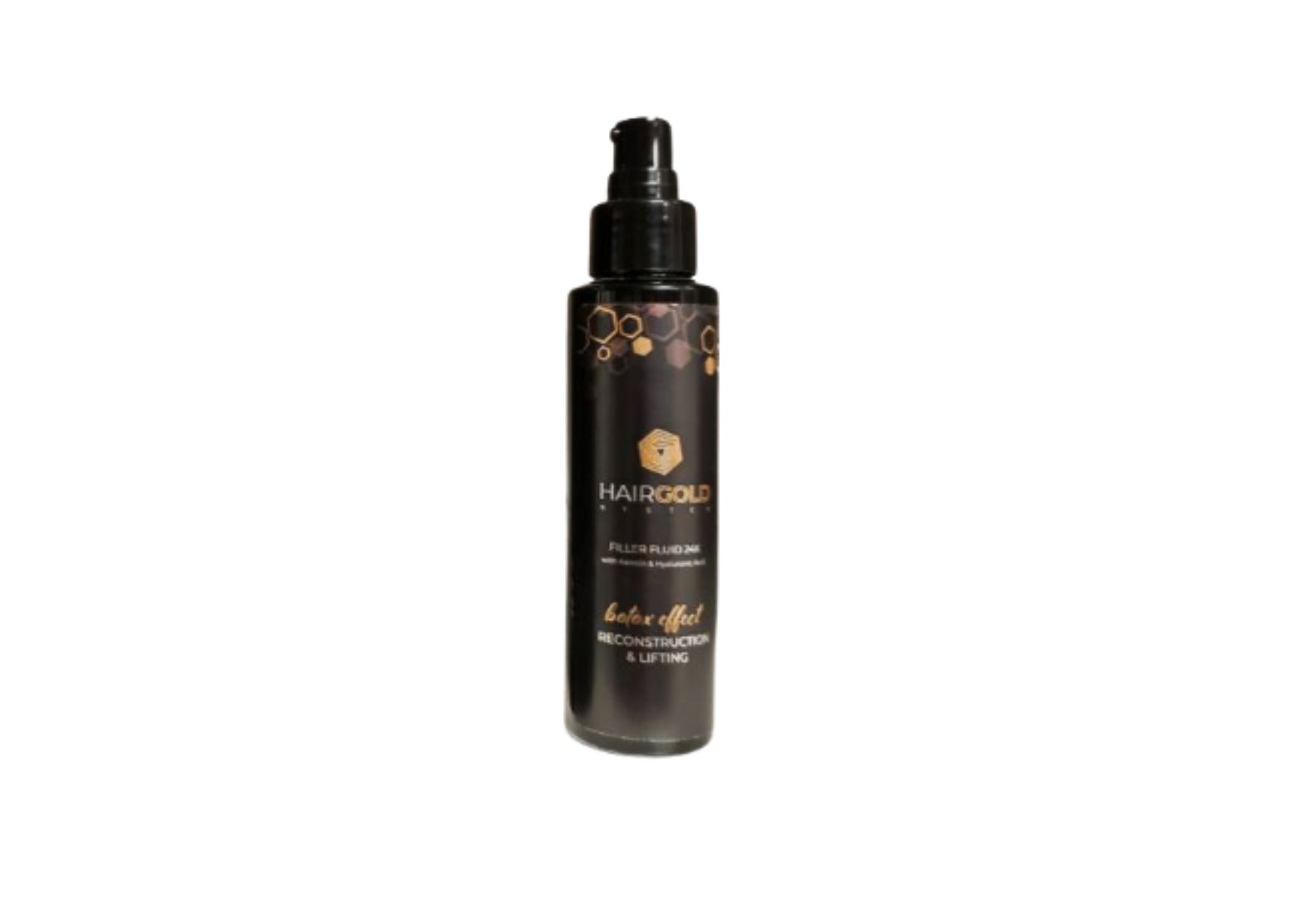 Zestaw szampon+maska+fluid HAIR GOLD Botox effect - obrazek 2