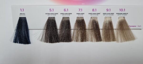 Farba do włosów CIEMNY POPIELATY BLOND z plexem 6.1 YOUNG Color You 100ml - obrazek 3