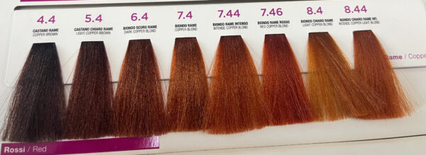 Farba do włosów MIEDZIANY BLOND z plexem ceramidami 7.4 YOUNG Color You 100 - obrazek 3