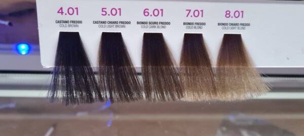 Farba do włosów ZIMNY BLOND z plexem 7.01 Young Color You 100ml - obrazek 3