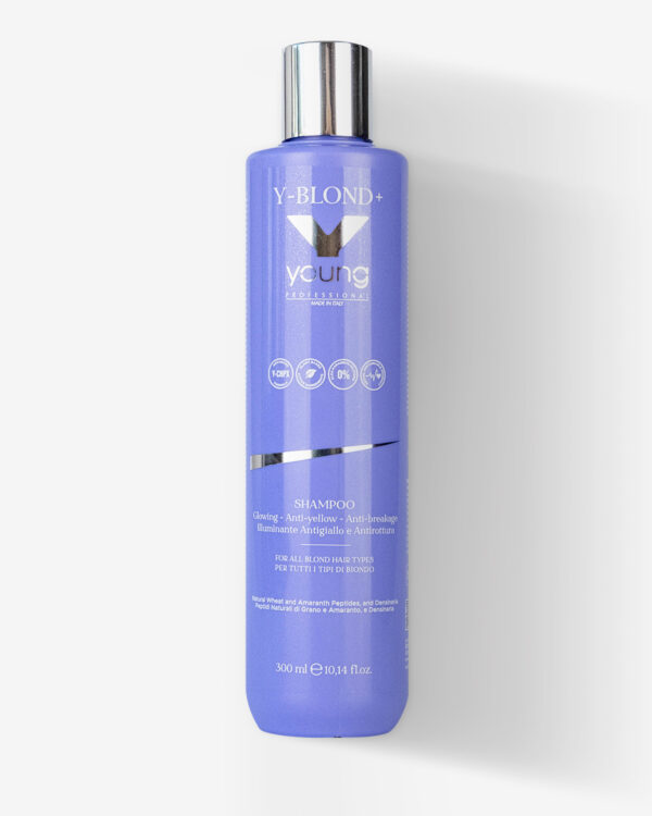 Y-BLOND+ Glowing - Anti-yellow - Anti-breakage (szampon 300ml)