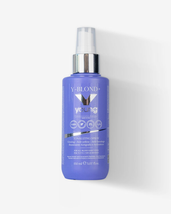 Y-BLOND+ Glowing - Anti-yellow - Anti-breakage (spray tonizujący 150ml)