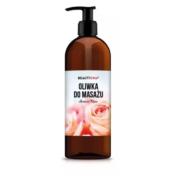 Oliwka do masażu Sensual Rose 500 ml
