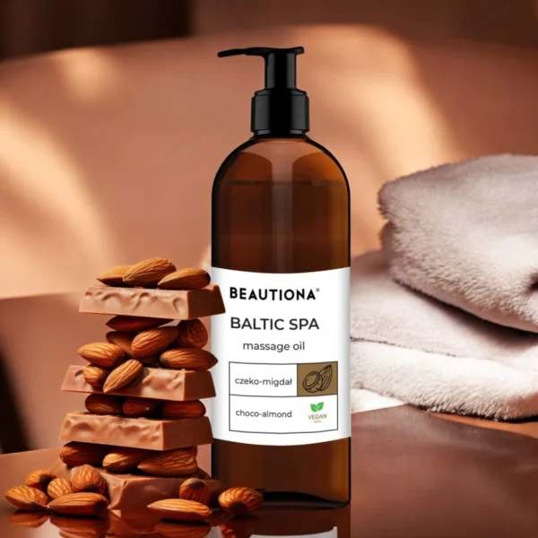 Oliwka do masażu ciała Baltic Spa czekolada migdał 500 ml - obrazek 2