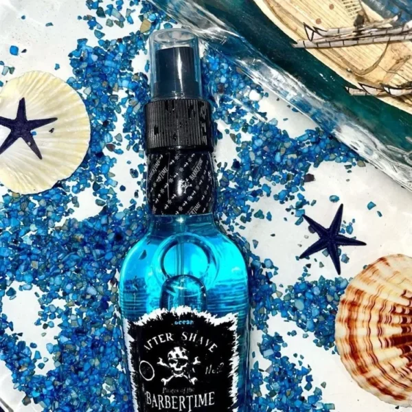 BARBERTIME AFTER SHAVE COLOGNE OCEAN WODA KOLOŃSKA 400 ML - obrazek 2