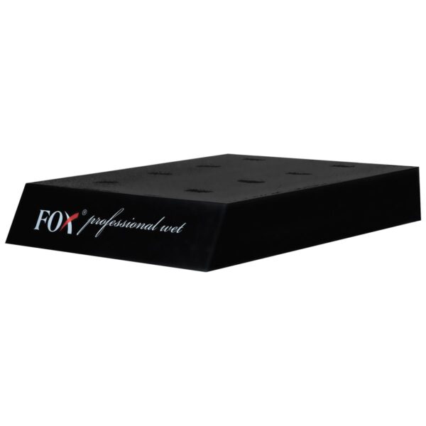 FOX DISPLAY BLACK 8 hole - oryginalny stojak na szczotki, kolor czarny